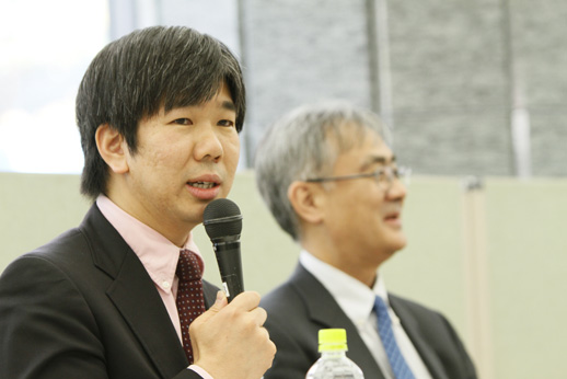 Yuichi Hosoya, left, and Masafumi Ishii