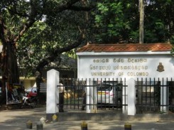 The University of Colombo, which hosted Sreya during her field research.