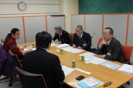議会基本条例制定過程にある群馬県東吾妻町議会議員との意見交換会